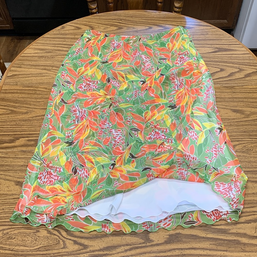 Long Modest Cato skirt multi color - Picture 4 of 9